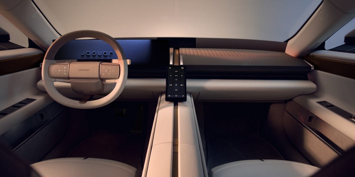 Jaguar Type 01’s Cabin Trades Familiar Screens for a Living-Room Interior