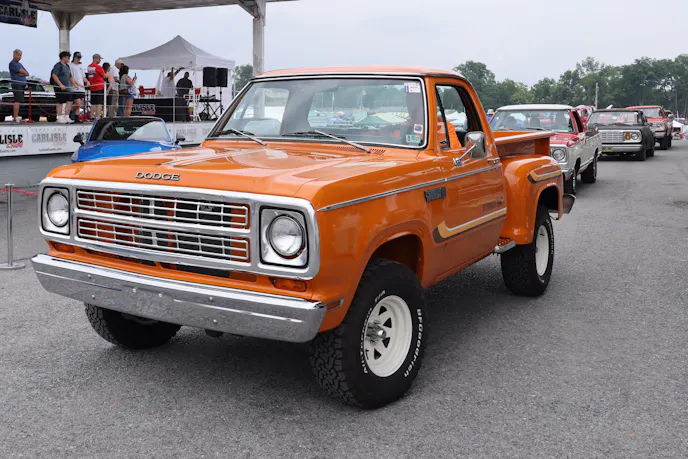 A celebration of Mopar’s “Adult Toys” and 50 years of the star-crossed F-bodies (Dodge Aspen and Plymouth Volare) had vehicles on display you’re not likely to see anywhere else.