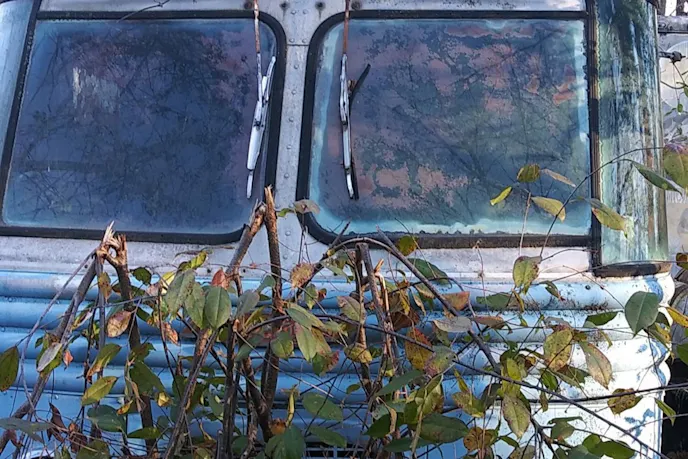 The Junkyard Airvan Rebuilt Around a Mercedes OM617